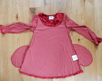 Ivana Helsinki Nordic Tricot Toddler Dress Girls Red Party
