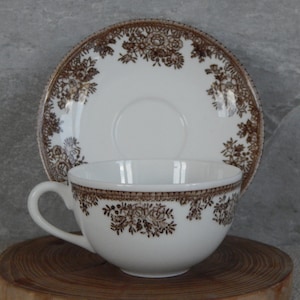 Old Gustavsberg FASAN Coffee Cup with Saucer Sweden Scandinavian Tableware