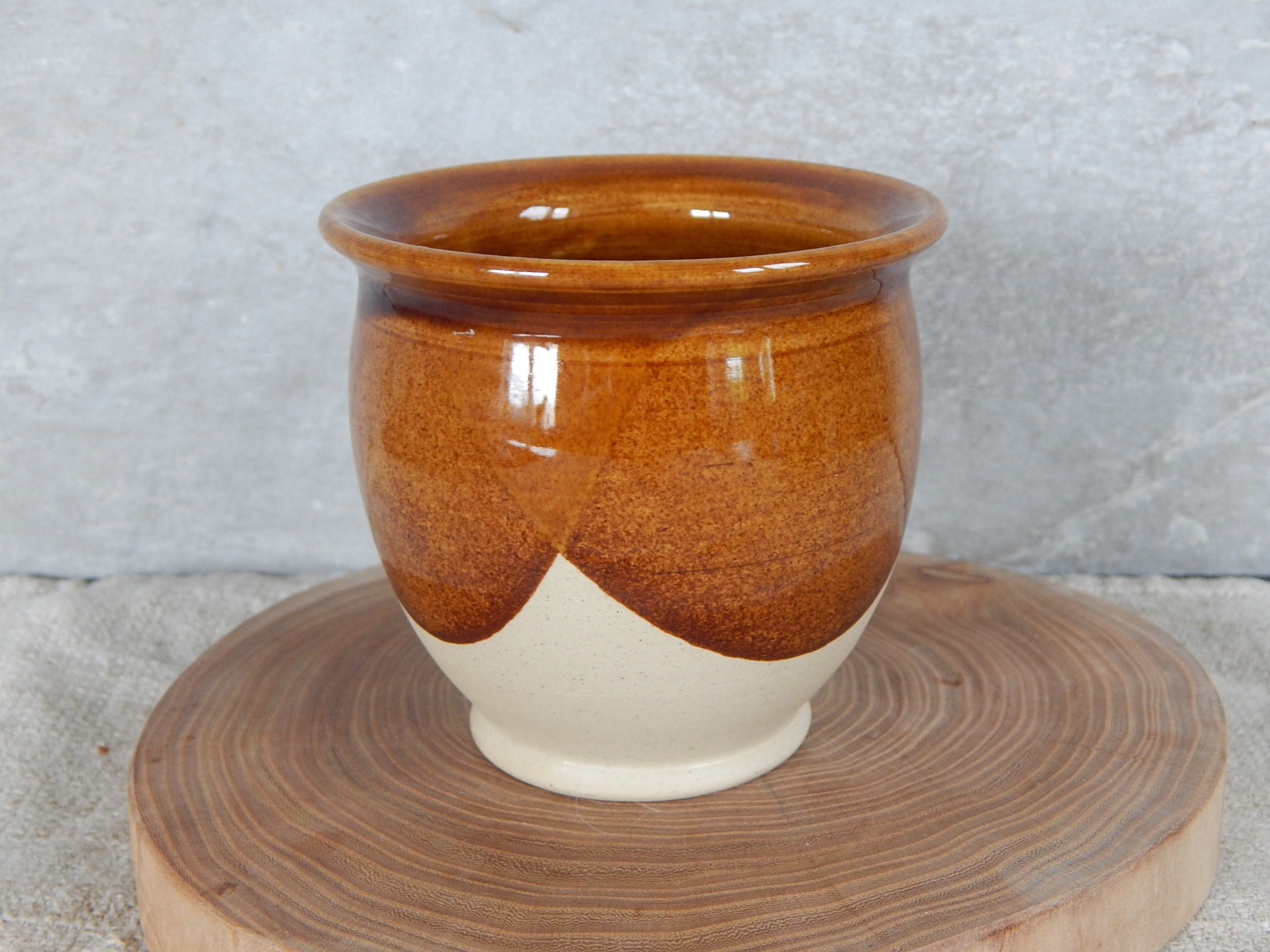Vintage Hand Painted Vase, Nordic Vase, Borghild Vase