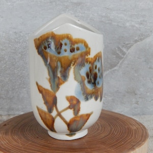 Estonian Vintage Stoneware Vase 1960-s Decorative Vase Made In  Design Vase Retro Vase