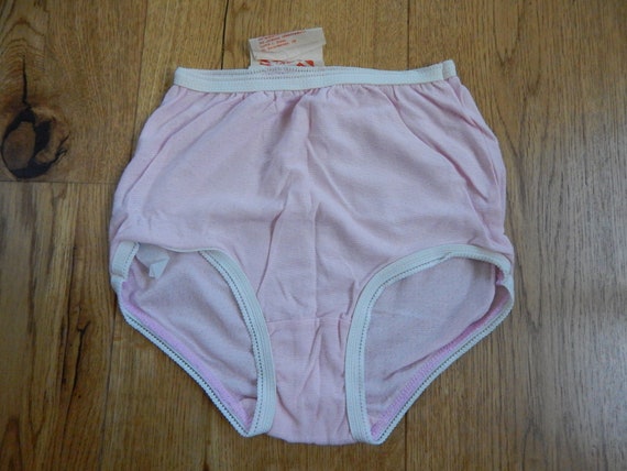 Buy Vintage Teens Panties Joung Ladies Unused Pink Knickers 1980-s Size XXS  Online in India 