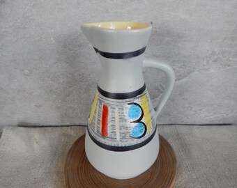 ヴィンテージ西ドイツ陶器花瓶/水差し - 266-17、BAY Keramik花瓶 1960