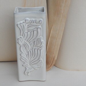 Big  Ceramic Vase Off White Vase