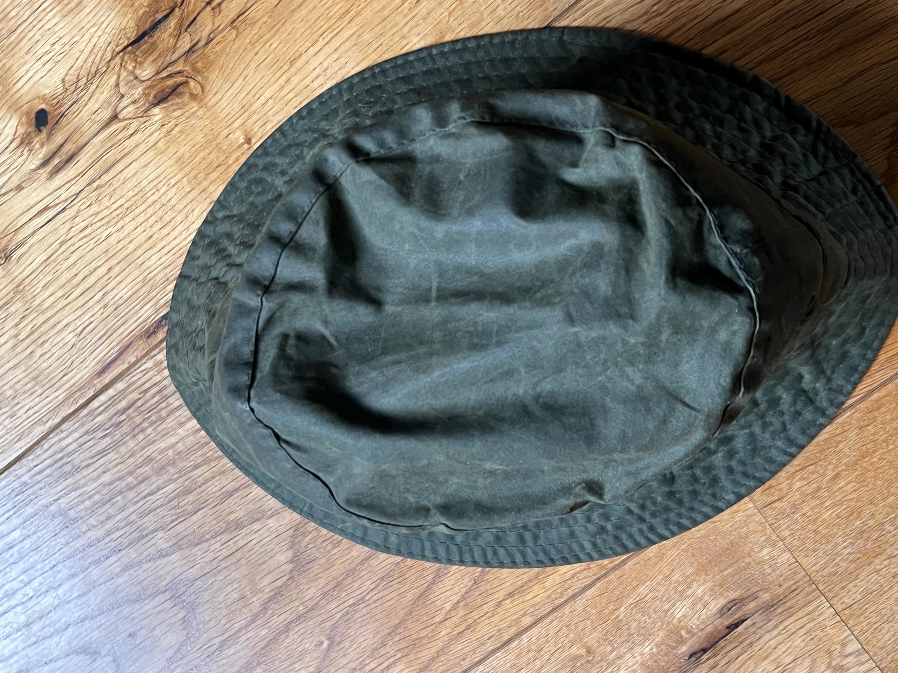 BARBOUR A115 ヴィンテージ レインハット バブアー ワックス バケット