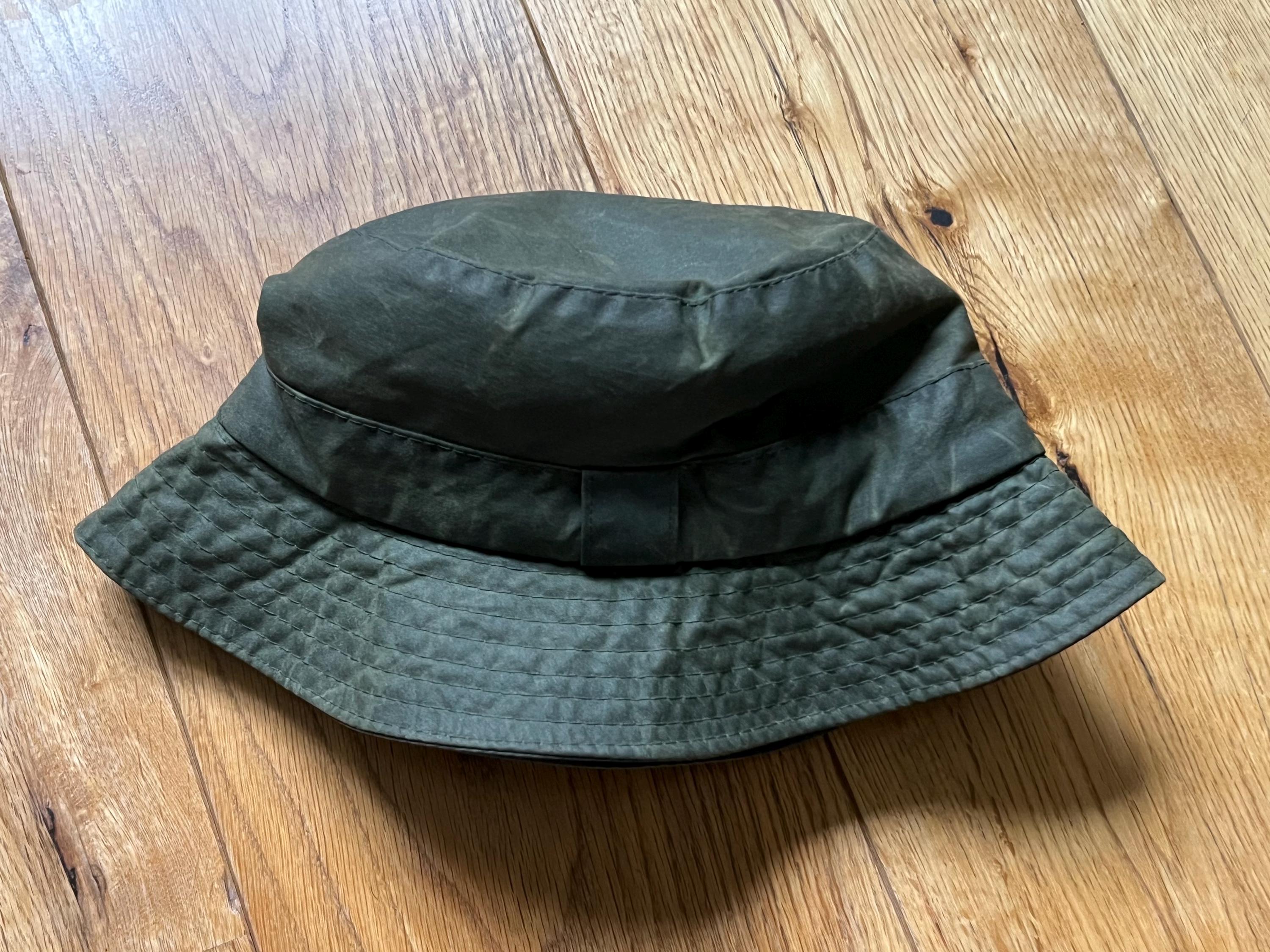 BARBOUR A115 ヴィンテージ レインハット バブアー ワックス バケット
