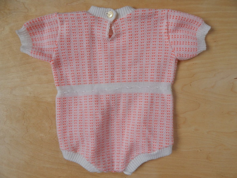 about 4-6 month Vintage Baby Jumpsuit Unisex Baby Playsuit