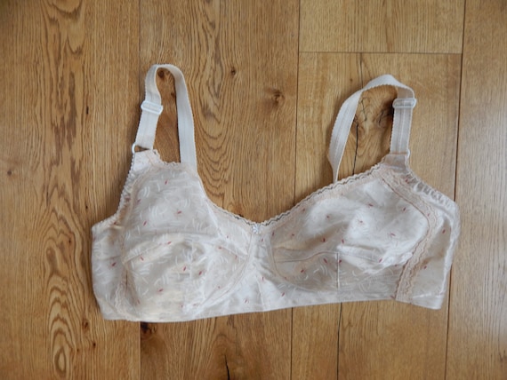 Brassiere Unused Soviet time Vintage Bralette Bra Cotton Lingerie