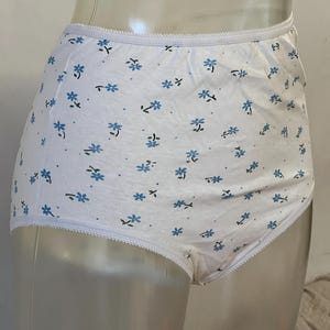 Vintage Underwear Ladies Large Knickers high waist Panties Underpants