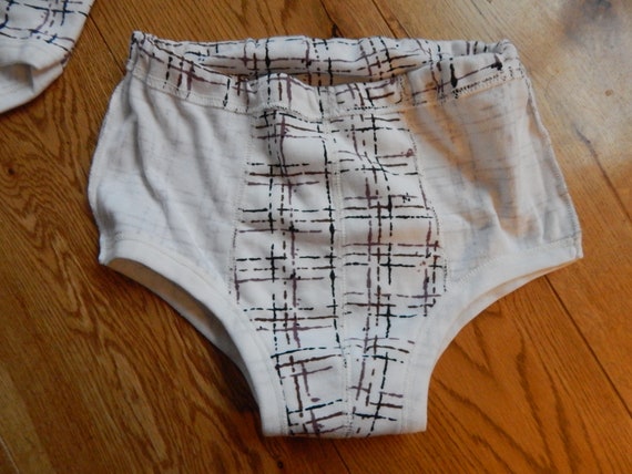 Set of 2 Vintage Underwear NOS Mens Size Small Un… - image 9