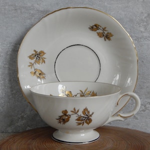 Taza de café y platillo vintage Arabia of Finland RE Design Svea Grandlund