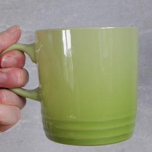 Set of 3 Le Creuset Stoneware Coffee Cup Stoneware Big Tea Cup, Coffee or tea mug, Milk mug