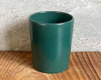 1 Scandinavian Höganäs Keramik Dark Green Cup Hoganas Stoneware Cup