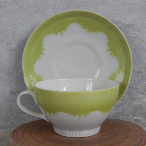 Riga Porcelain Factory REGINA Coffee/ Tea Cup And Saucer  Design Tea Cup and Saucer  era 1967-1970 s. Tableware