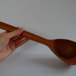 Scandinavian Vintage Scoop Serving Ladle Wood Dipper Wooden Kitchen Utensil
