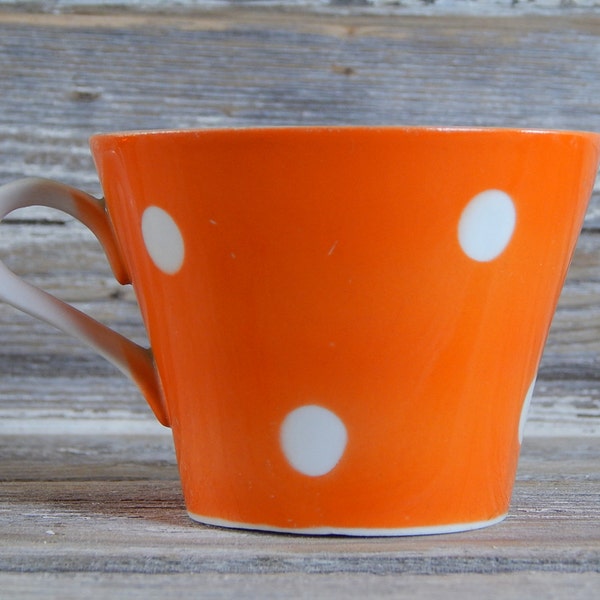 Polka Dot Tea Cups Etsy