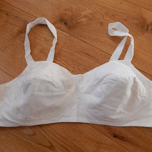 Brassiere Unused Soviet time Vintage Bralette Bra Cotton Lingerie