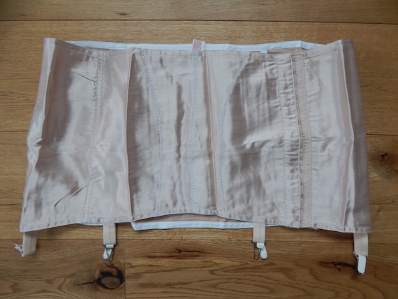 Girdle Soviet -Time Vintage Nude Suspender Girdle