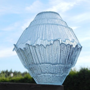Set of 2 Vintage Glass Bowl KRAATER Tarbeklaas Eino Mäelt Vintage Home Decor Centrifugal Technique Glass 1986