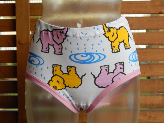 Buy Vintage Funny Underwear Girls Cotton Panties Unused Underpants