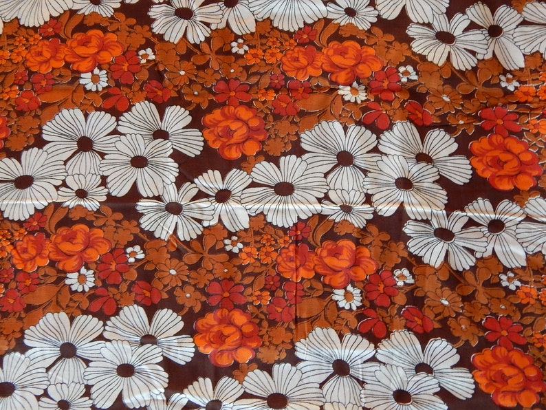Vintage Fabric Russian Cotton Viscose Fabric Vintage Russian Fabric for Sewing Home Textile 4.75 Yards