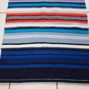 Scandinavian Vintage Tapestry Carpet Hand Woven Wool Mat Woven Textile Wall Hanging Bedcover Home Decor Folk Art Wall Hanging Size 28&quot; x 37&quot;
