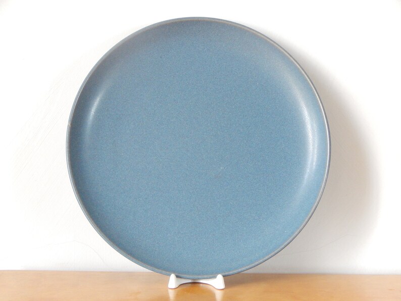 Scandinavian Vintage H U00f6gan U00e4s Keramik Spruce Blue Semi Matte Triangle Salad Plate Stoneware Plates Dining Serving Lifepharmafze Com