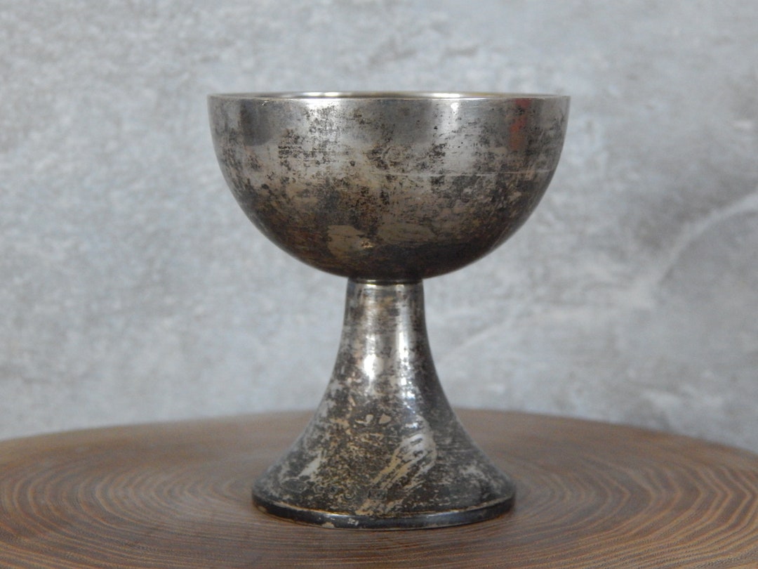 Swedish Vintage Silver Plated Small Trophy Cup With Engravings - Etsy