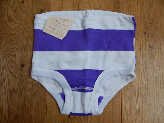 Girls Boys 6-8 Years Old Vintage Striped Underwear Unused Underwear  Underpants 100% Cotton NOS -  New Zealand