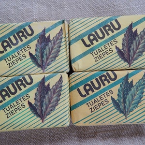 Vintage Soap Rustic Soap. Weight is 100 g. Unused Toilet Soap Natural Soap for Personal use 1978