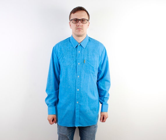 Sky Blue Shirt Summer Long Sleeve 