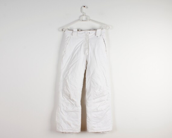 white snowsuit