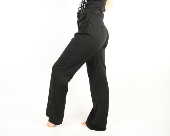 Black Women Pants Vintage Street One 