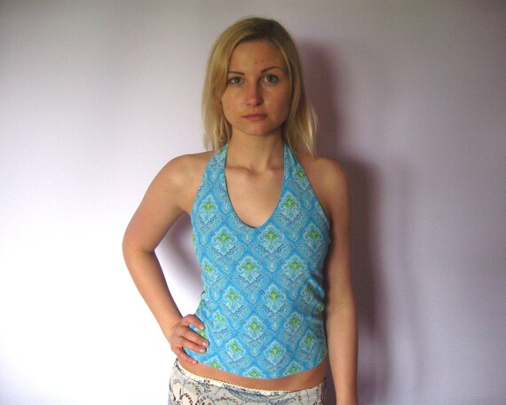 yellow and white blouse womens