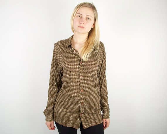 Women's Vintage Tribal Flat Shoulder 