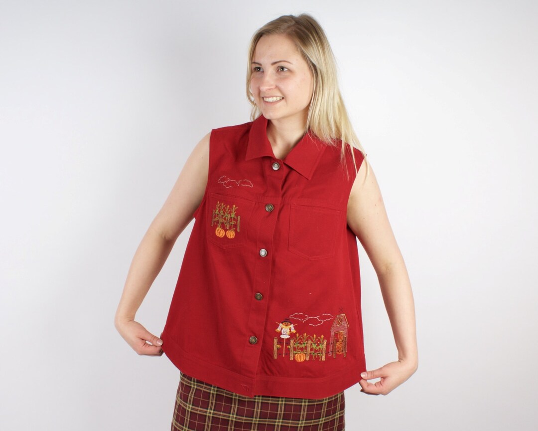 Sleeveless Vest Print Unisex Halloween
