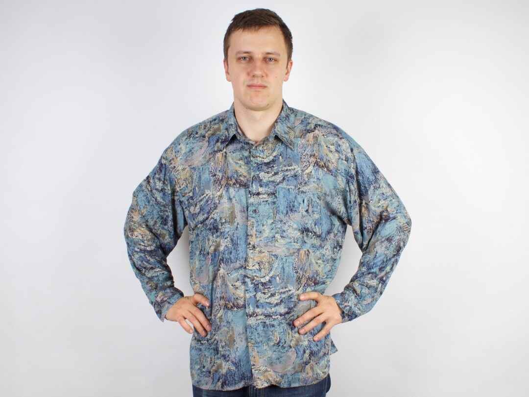 Camisa estilo retro hippie hippy militar estilo -