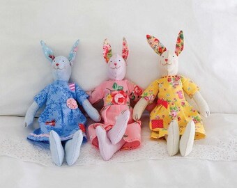 Springtime Bunnies Sewing Pattern Download | Etsy