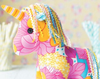 unicorn stuffed animal pattern