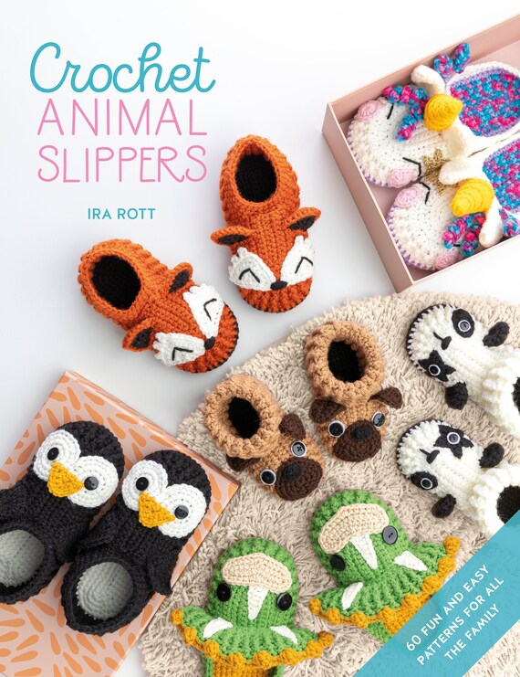 Chaussons animaux au crochet Ebook -  France