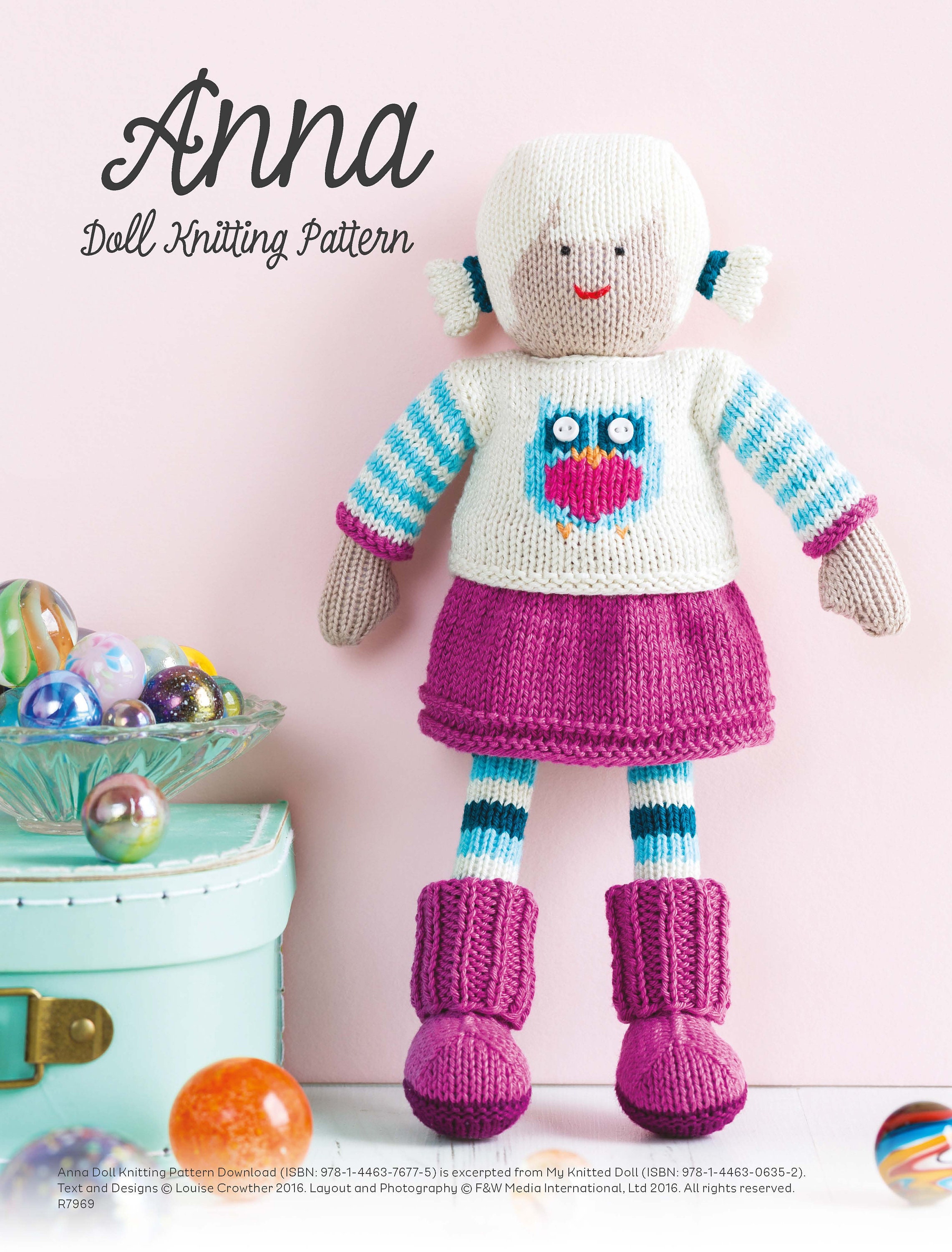 My sales knitted doll