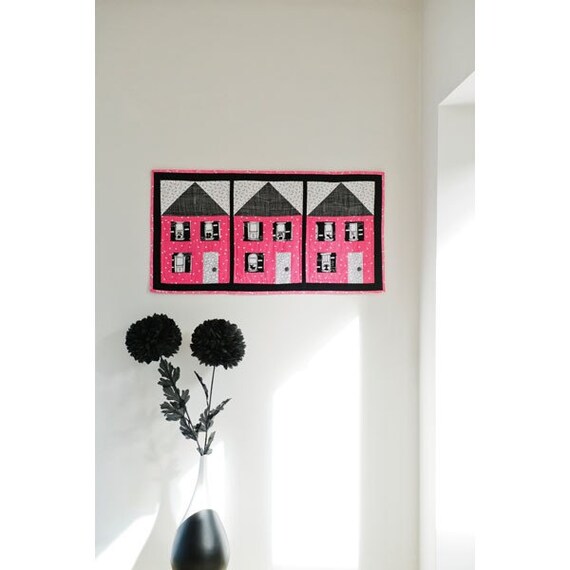Funky Town Wall Hanging Quilt Pattern Download (Download Now) - Etsy
