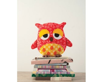 Wooksy the Owl Toy Sewing Pattern