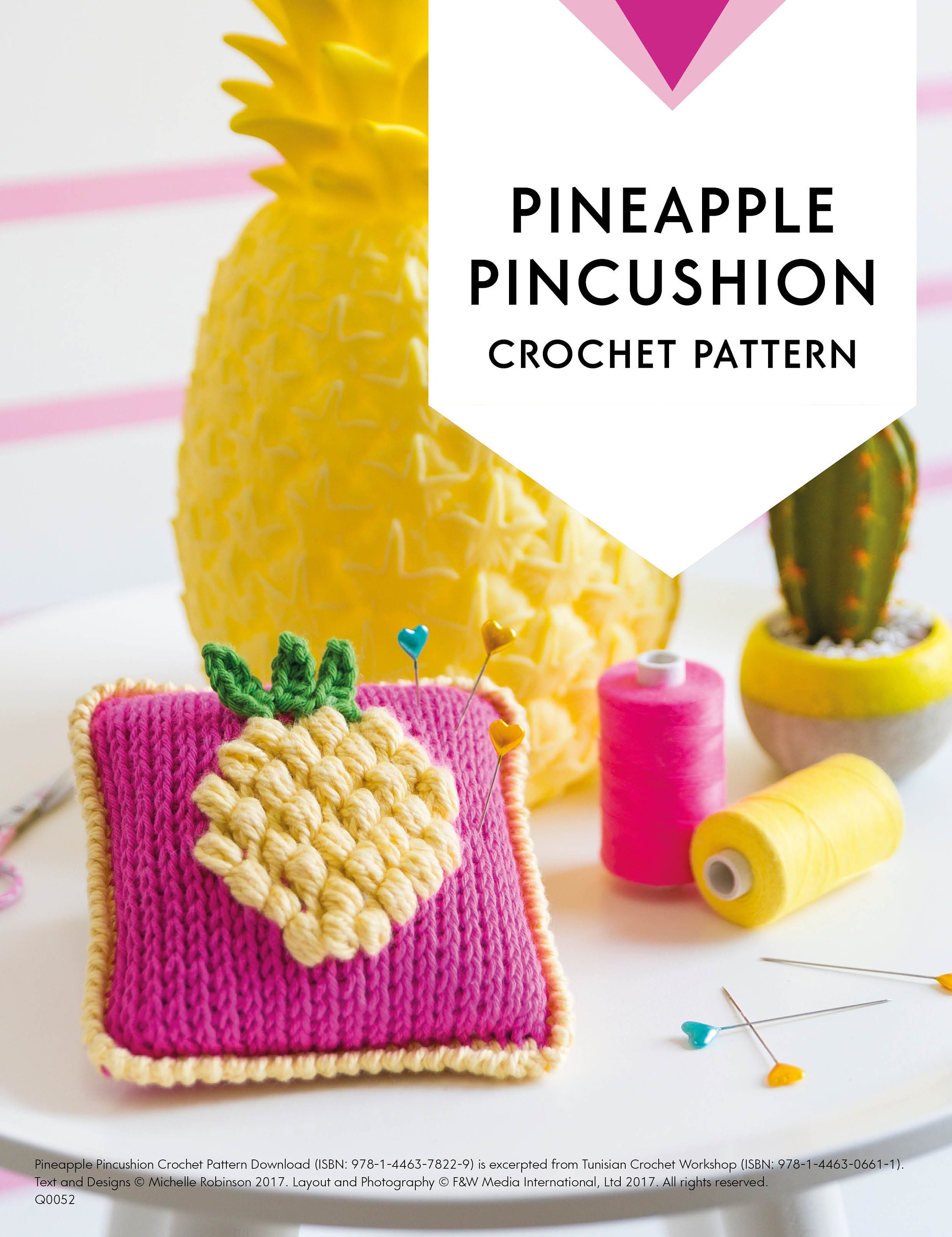 Pineapple Sampler Crochet Pattern Book
