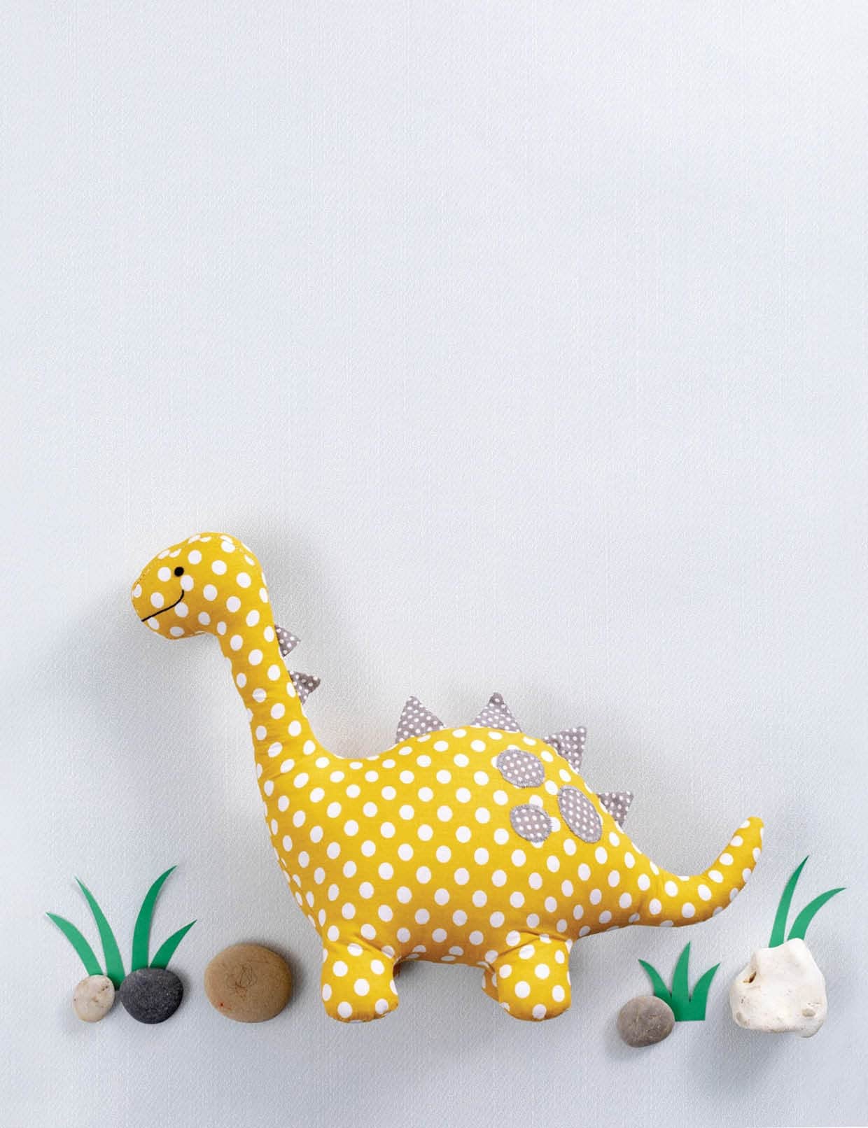 Dinky Dinosaur Toy Sewing Pattern Download