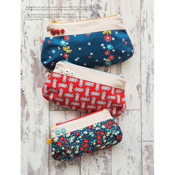 Button pouch sewing pattern new arrivals