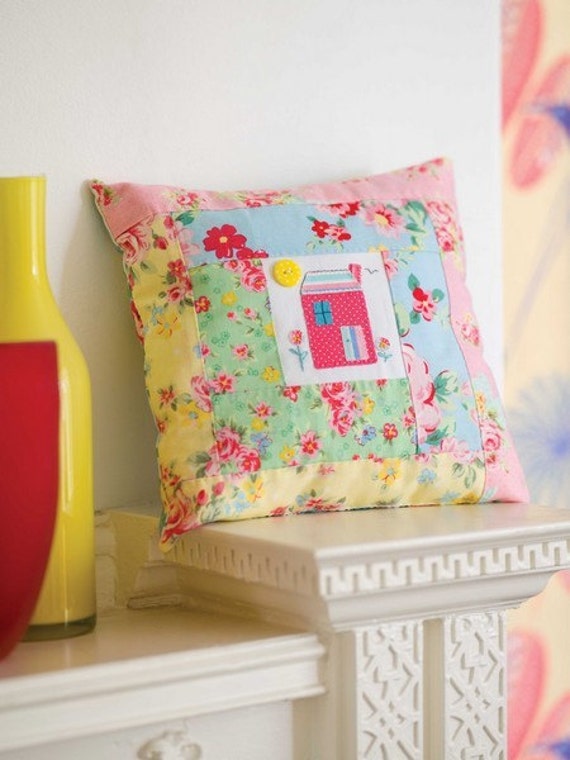 Little House Log Cabin Cushion Pillow Sewing Pattern Download Etsy
