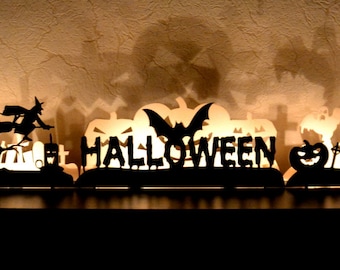 Halloween decoration Fall Pumpkin decor Halloween lights window decorations