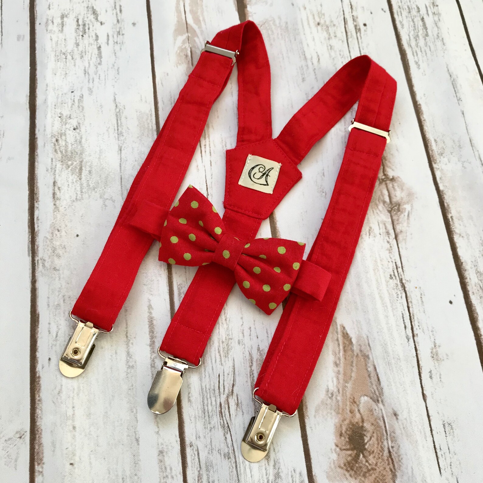 Christmas Bow Tie and Braces Set Newborn Adult Etsy UK