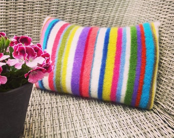 Cushion cover made of KidMohair/Silk, custom made, colours of your choice