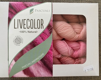 PASCUALI Live Color 4 x 50g Merino Baby Lace -hand-dyed